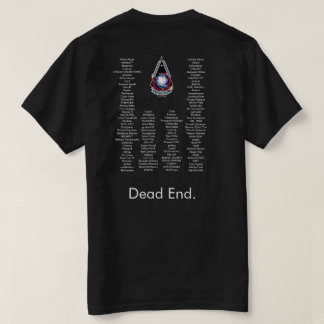 Stor Emblem för DECE (manar) med medlemmar på T-shirt