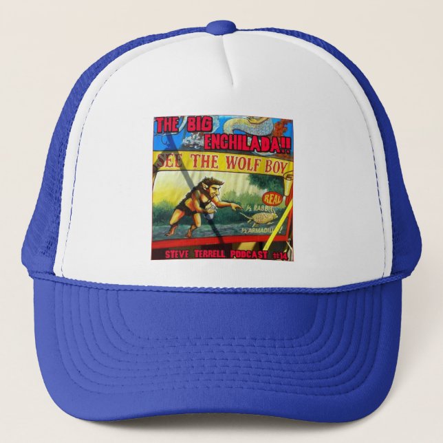 Stor EnchiladaPodcasthatt Truckerkeps (Framsida)