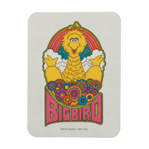 Stor fågel Psykedelisk Magnet