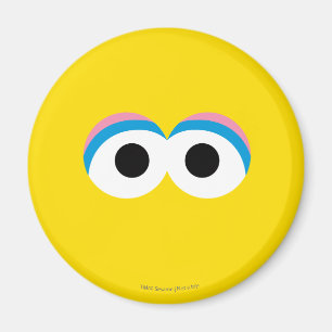 Stor fågel stor ansikte magnet