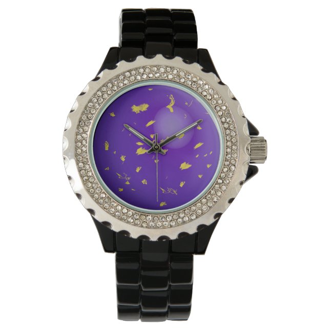 Stor, falsk lapis lazuli-ädelsten armbandsur (Framsida)