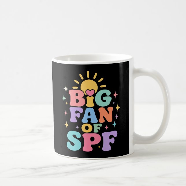 Stor fan av SPF sommar solskydd Kaffemugg (Höger)