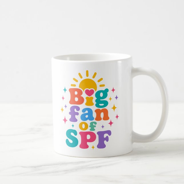 Stor fan av SPF sommar solskydd Kaffemugg (Höger)