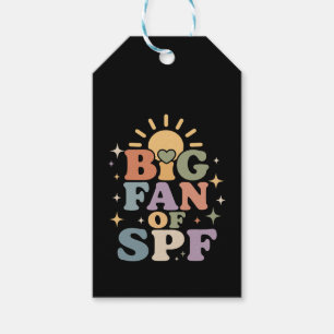 Stor fan av SPF sommar solskydd Presentetikett