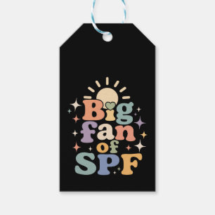 Stor fan av SPF sommar solskydd Presentetikett