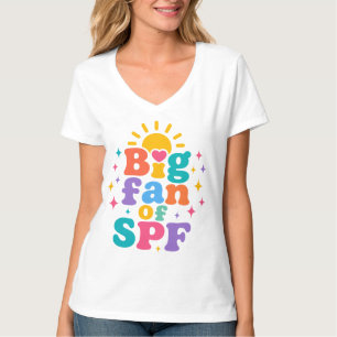 Stor fan av SPF sommar solskydd T Shirt