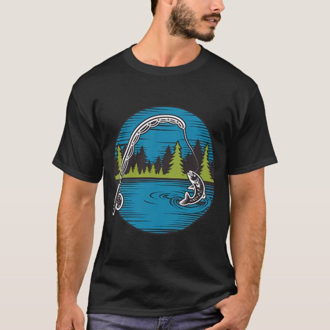 Stor fångst av gädda t shirt (Framsida)