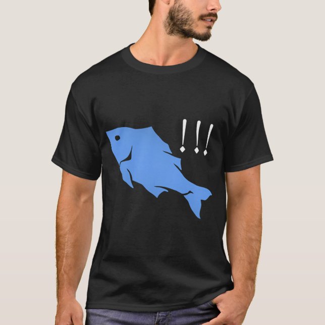 Stor fångst !!! t shirt (Framsida)