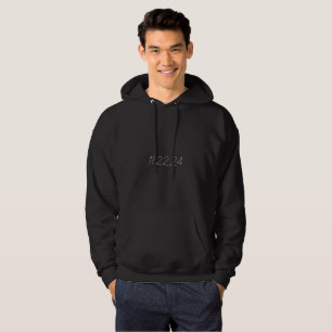 Stor, fet, anpassningsbar hoodie för årsdag