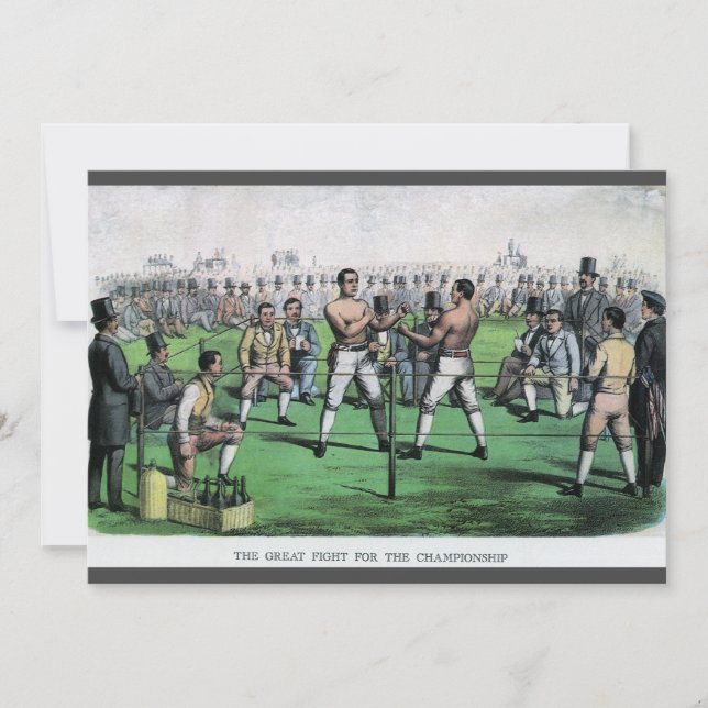 Stor fight för mästerskapet, Vintage Boxing (Framsida)