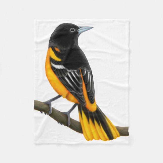 Stor filt för Baltimore Oriole fågelull (Framsidan)