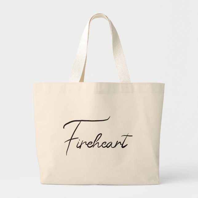Stor Fireeart Throne of Glass Tote Jumbo Tygkasse (Framsidan)