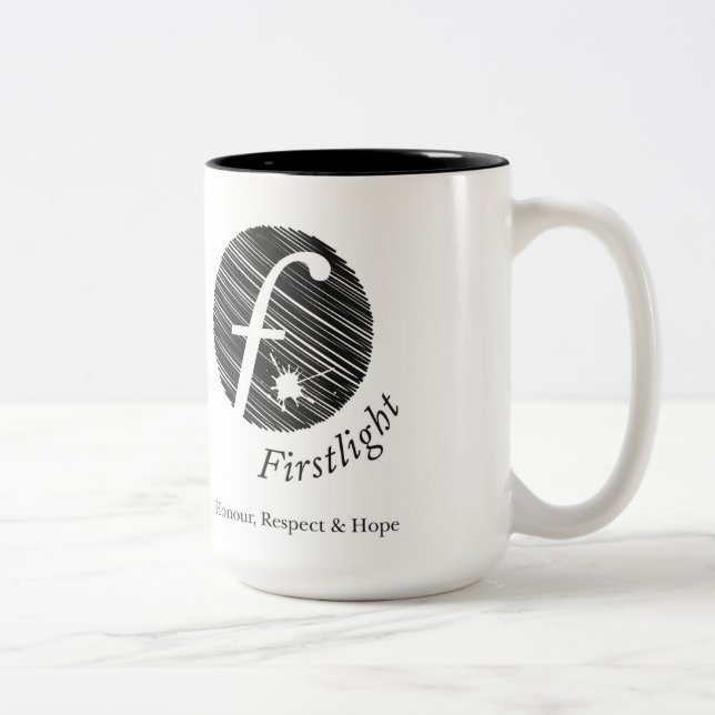 (Stor) FirstLight kaffemugg, Två-Tonad Mugg (Höger)