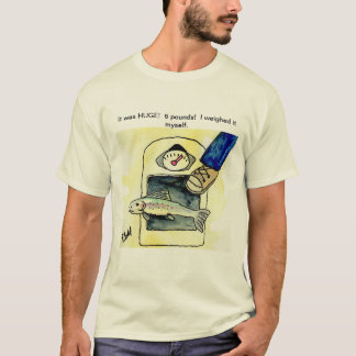 Stor fisk fib rolig t-shirt