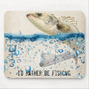 stor fisk i vatten med citat musmatta