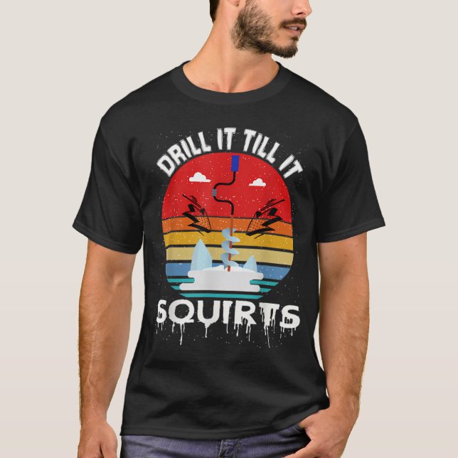 Stor fisk laddar t shirt (Framsida)