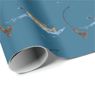 stor fisk på fiskyngel presentpapper
