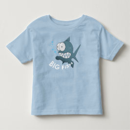 Stor fisk - Peuter Fin Jersey T-Shirt
