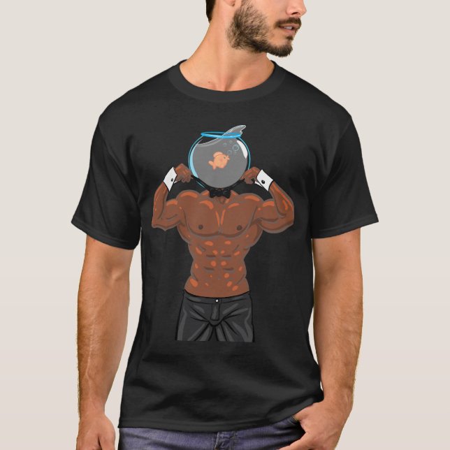 stor fisk t shirt (Framsida)
