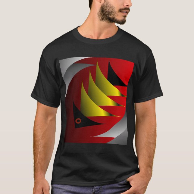 STOR FISK T SHIRT (Framsida)