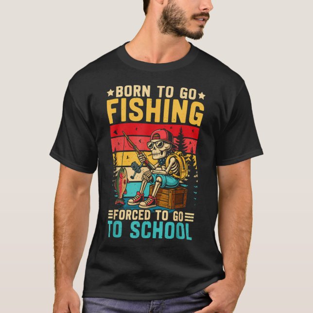 Stor Fiskskål T Shirt (Framsida)