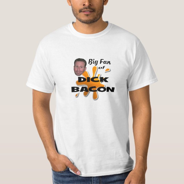 STOR FLÄKTDECKAREBACON TEE SHIRT (Framsida)
