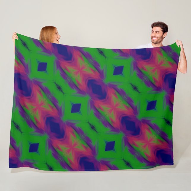 Stor Fleece Blanket Aurora Färg. (På plats)