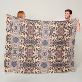 Stor Fleece Blanket Forest Golv