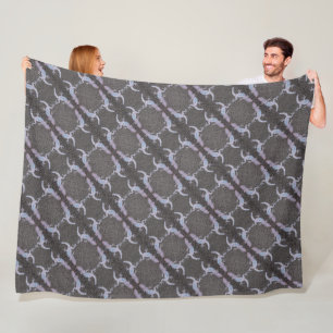 Stor Fleece Blanket Gecko