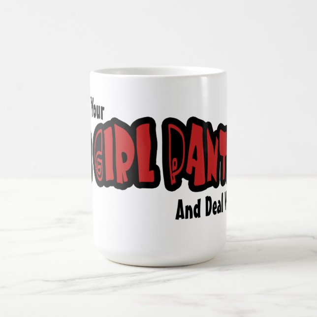 Stor flickaunderbyxormugg kaffemugg (Center)