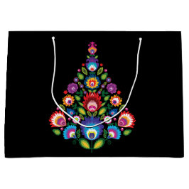 Stor folklig julklapp med anpassningsbar-meddeland