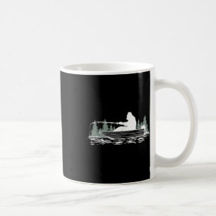 Stor Fot Fiske, Cool Fiske Fiskare Bigfoot S Kaffemugg
