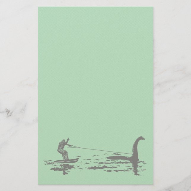 Stor fot och Nessie Brevpapper (Framsida)