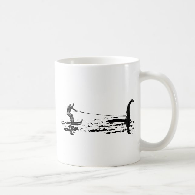 Stor fot och Nessie Kaffemugg (Höger)