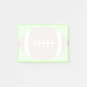 Stor fotboll Emoji Post-it Block