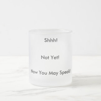 Stor frostad kaffemugg