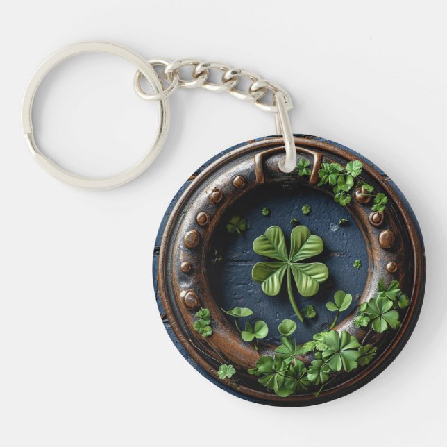 Stor Fyrklöver Fet Lucky Symbol (Framsidan)