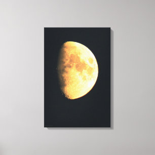 Stor gammal Måne, 16 x 24 (40 x 60 cm) Canvastryck
