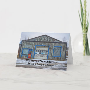 Stor Garage - Lustigt byte av Adress Meddelande