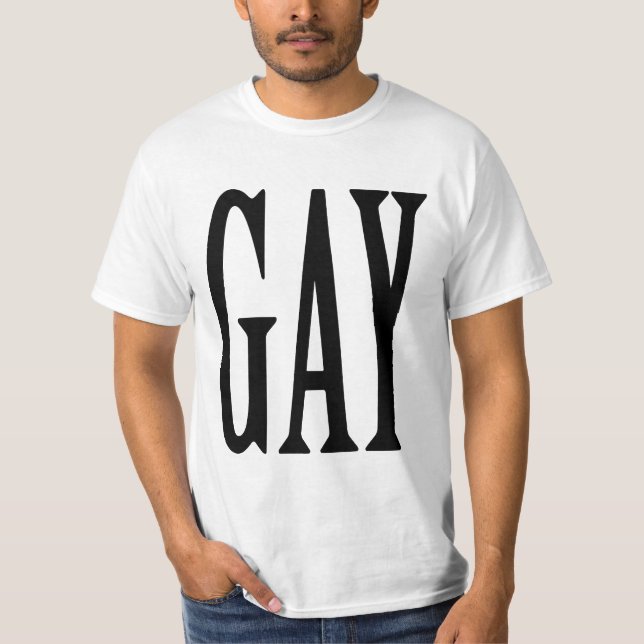 STOR GAY T-SHIRT (Framsida)