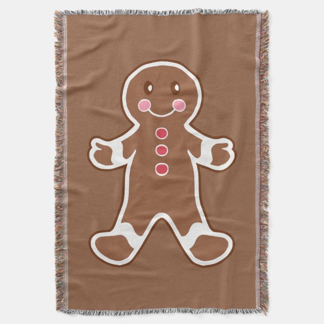  Stor Gingerbread Man-filta  Filt (Framsidan Vertikal)