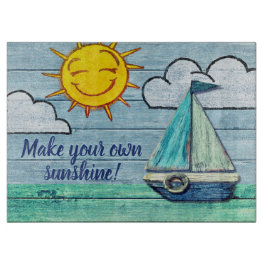 Stor glashuggbräda med rullträdsskal