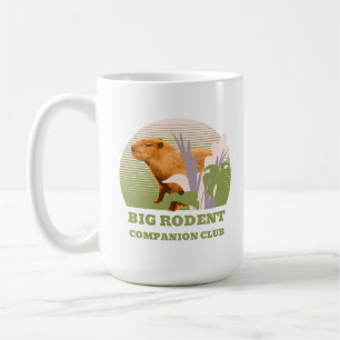 Stor Gnagar Kompis Klubben Capybara Kaffemugg