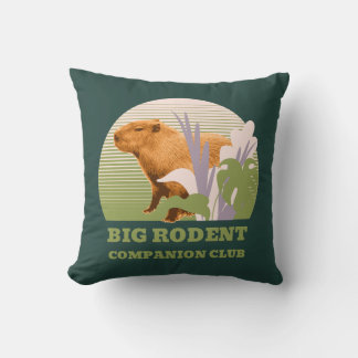 Stor Gnagar Kompis Klubben Capybara Kudde