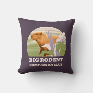 Stor gnagarvänklubb Capybara Kudde