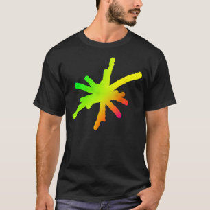 Stor gnista - Tye Dye-effekt Tee