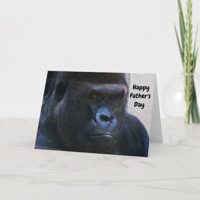 STOR GORILLA FARS DAG  KORT (Framsida)