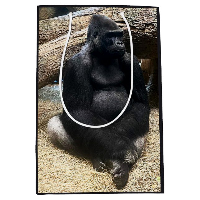 STOR GORILLA Presentpåse (Framsidan)