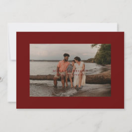 Stor Gräns Photocard Merry & Bright Julkort