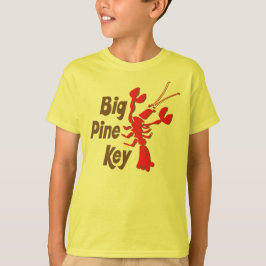 Stor gräsnyckelT-tröja med hummerdesign T-shirt